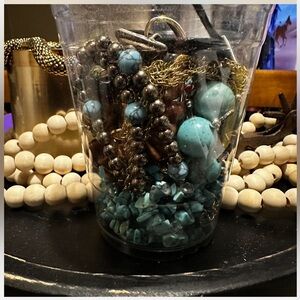 Mystery Western Jewelry Jar